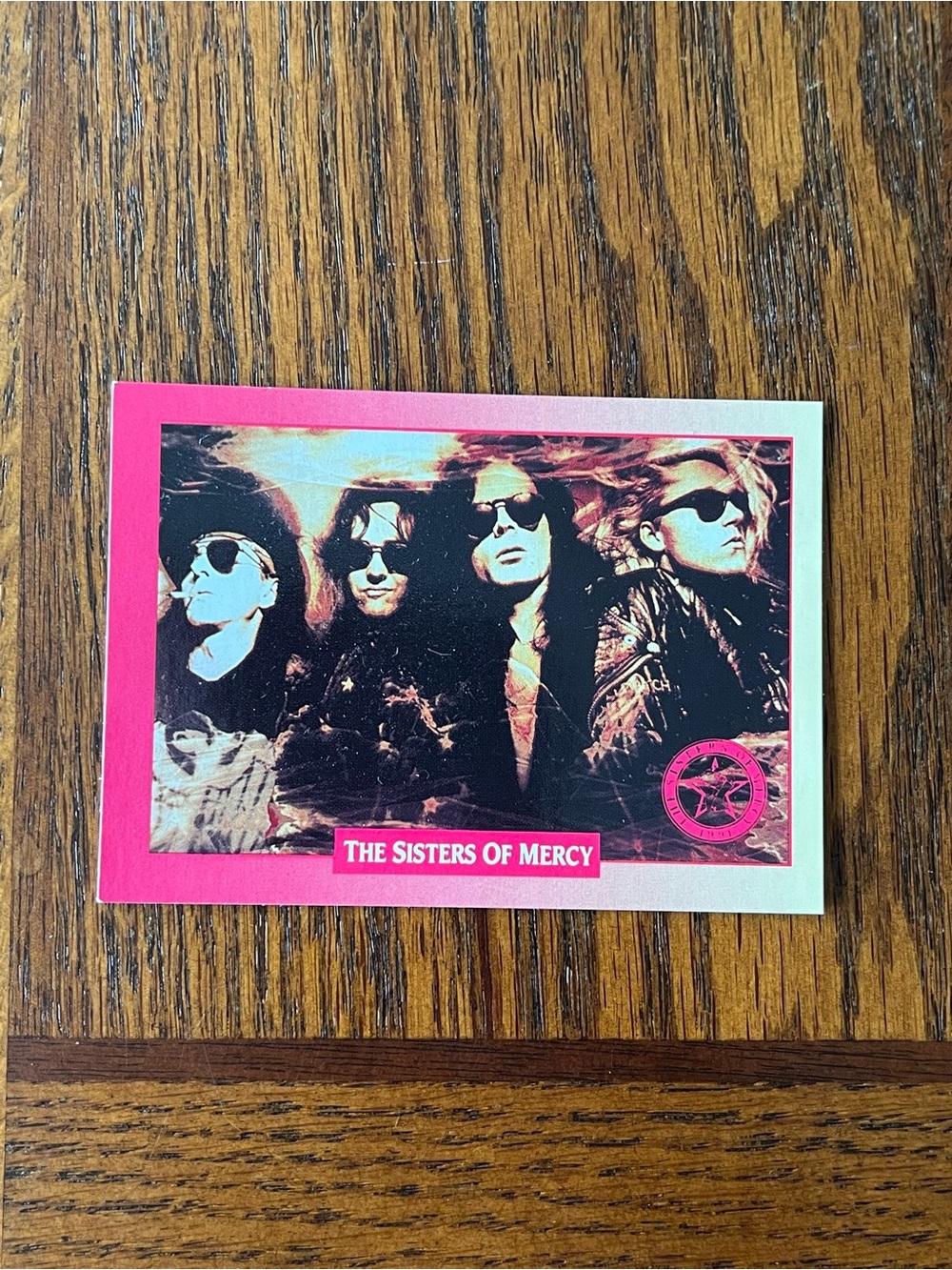 Brockum RockCards The Sisters Of Mercy Trading Card 193 1991